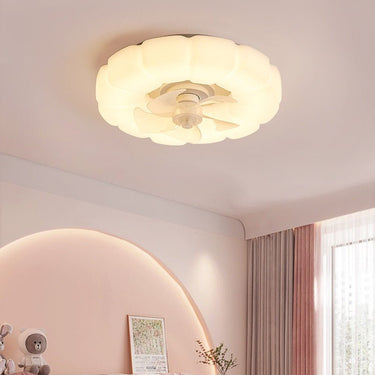 Bedroom LED Ceiling Silent Fan Light - Casatrail.com